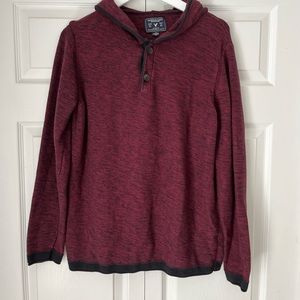 American Eagle Hooded Sweater size L 100% Cotton